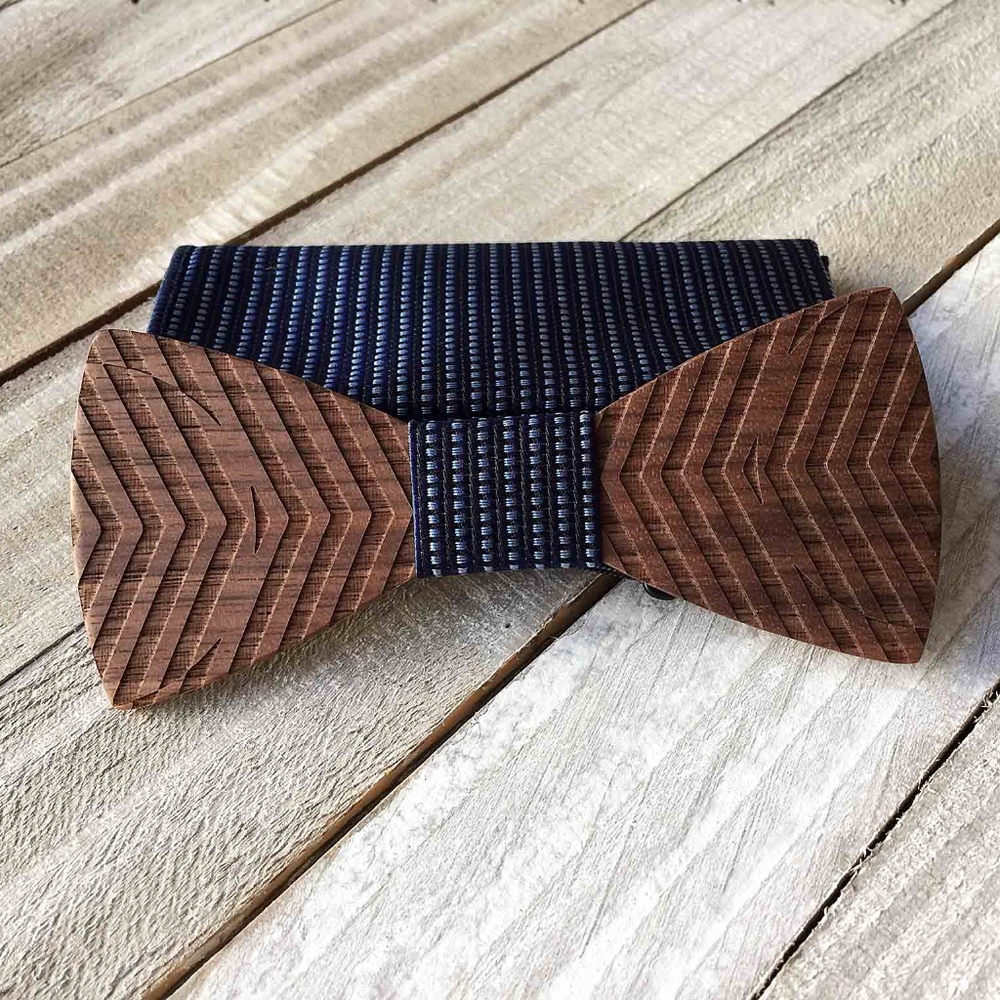 Men’s Wooden Bow Tie